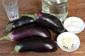 Баклажаны целиком на зиму