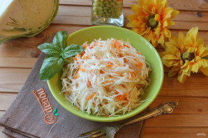 Квашеная капуста с уксусом