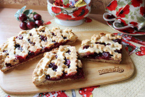 Кростата с вишней