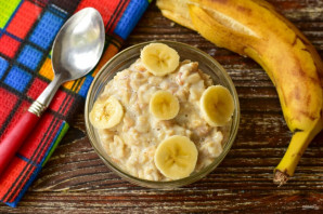 Каша с бананом для ребенка Каша с бананом для ребенка