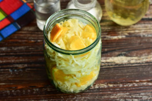 Квашеная капуста с апельсином