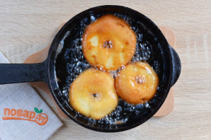 Яблочные пончики Яблочные пончики