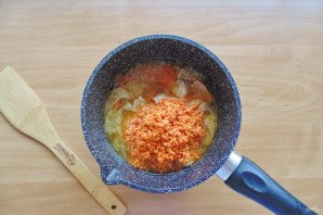 Каша из чечевицы с мясом Каша из чечевицы с мясом