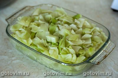 Капуста в молоке в духовке