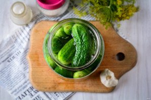 Маринованные огурцы "Как магазинные" Маринованные огурцы "Как магазинные"