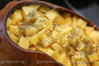 Говядина с картошкой в духовке