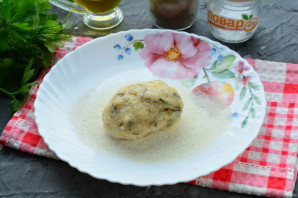 Котлеты с солеными огурцами