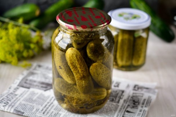 Маринованные огурцы "Как магазинные" Маринованные огурцы "Как магазинные"