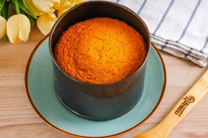 Торт с замороженными ягодами