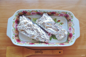 Морской окунь в духовке с лимоном Морской окунь в духовке с лимоном