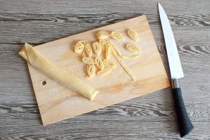 Домашняя лапша для лагмана Домашняя лапша для лагмана