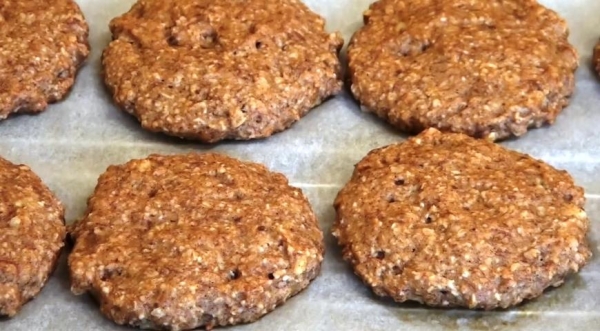 Постное овсяное печенье с бананами, пошаговый рецепт с фото Постное овсяное печенье с бананами, пошаговый рецепт с фото