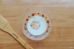 Киш с грибами и шпинатом