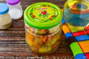 Рулетики из баклажанов на зиму Рулетики из баклажанов на зиму