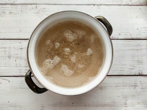 Диетический суп с перловкой