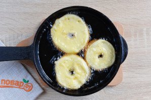 Яблочные пончики Яблочные пончики