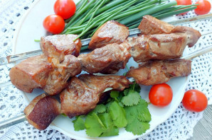 Шашлык в чайном маринаде Шашлык в чайном маринаде