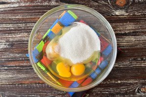 Шоколадный торт с апельсиновым кремом