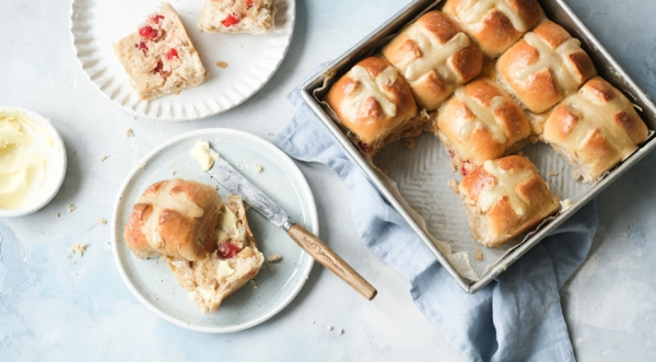 Пасхальные булочки, пошаговый рецепт с фото Пасхальные булочки, пошаговый рецепт с фото