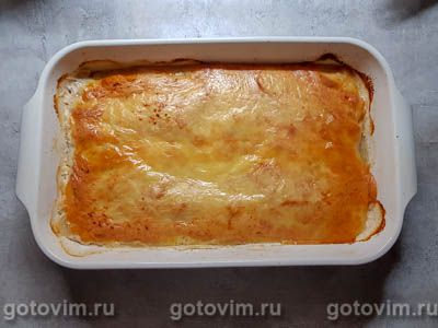 Гратен из картофеля с беконом и сыром Гратен из картофеля с беконом и сыром