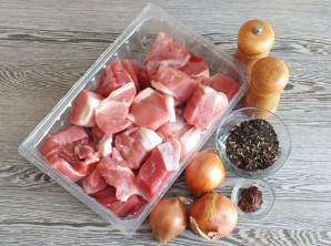 Шашлык в чайном маринаде Шашлык в чайном маринаде