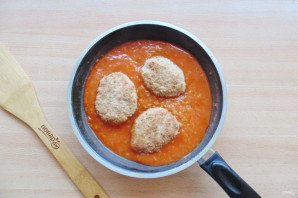 Подлива к рыбным котлетам