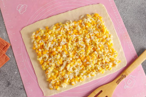 Рулет с тыквой на пару