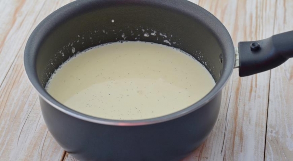 Панна-котта с апельсиновой карамелью и штрейзелем, пошаговый рецепт с фото