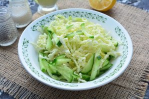 Салат с пекинской капустой для похудения