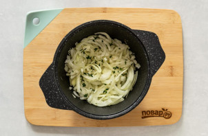 Вегетарианский луковый суп