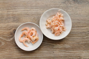 Рулетики из огурцов с креветками