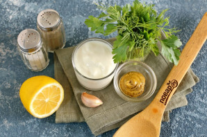 Диетическая заправка для салатов