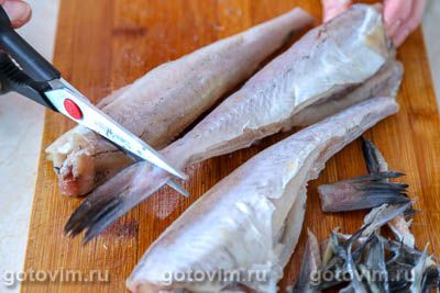 Минтай в горчице