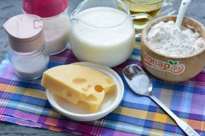 Оладьи с сыром на кефире