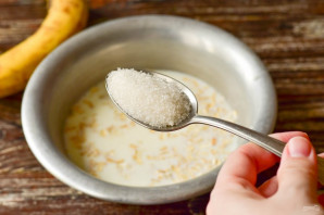 Каша с бананом для ребенка Каша с бананом для ребенка