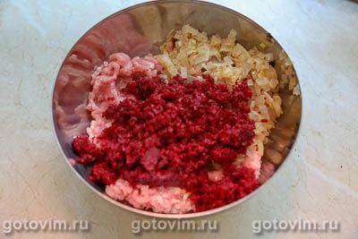 Шведские мясные котлеты со свеклой Шведские мясные котлеты со свеклой