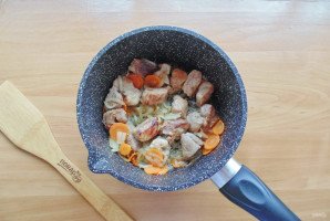 Каша из чечевицы с мясом Каша из чечевицы с мясом