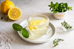 Чай с чабрецом и мятой