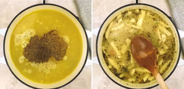 
Суп с домашней лапшой и курицей &mdash; самый вкусный пошаговый рецепт	