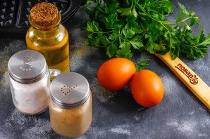 Омлет в вафельнице