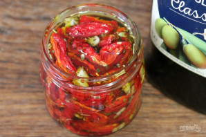 Вяленые помидоры без кожицы