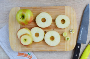 Яблочные пончики Яблочные пончики