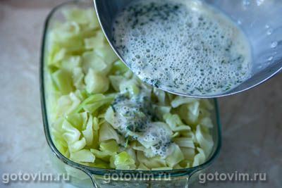 Капуста в молоке в духовке