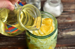 Квашеная капуста с апельсином