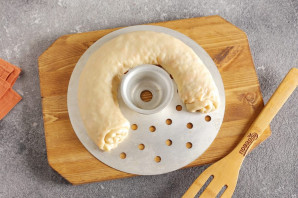 Рулет с тыквой на пару