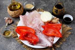 Кальмары по-тайски Кальмары по-тайски