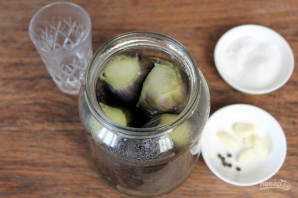 Баклажаны целиком на зиму