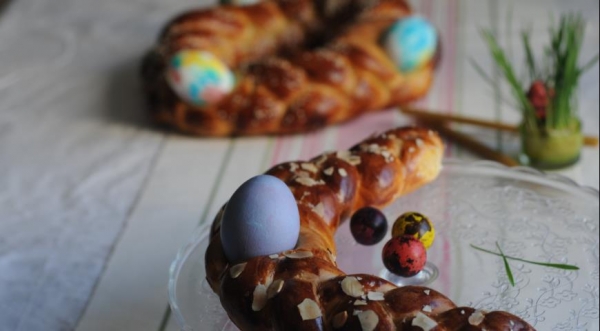 Греческий пасхальный хлеб, пошаговый рецепт с фото