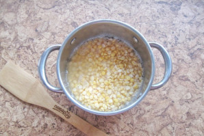 Гороховая каша с салом