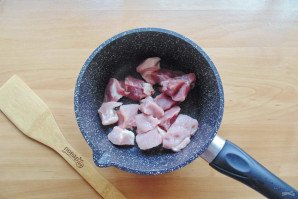 Каша из чечевицы с мясом Каша из чечевицы с мясом